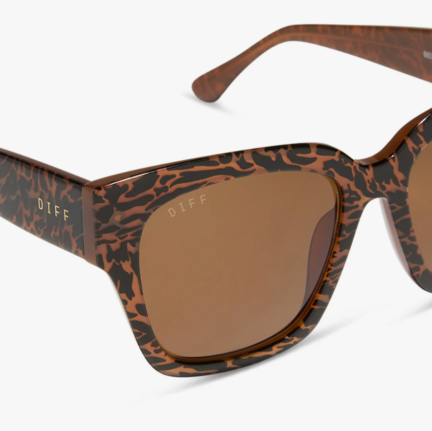 Ariana Animal + Brown Gradient Polarized