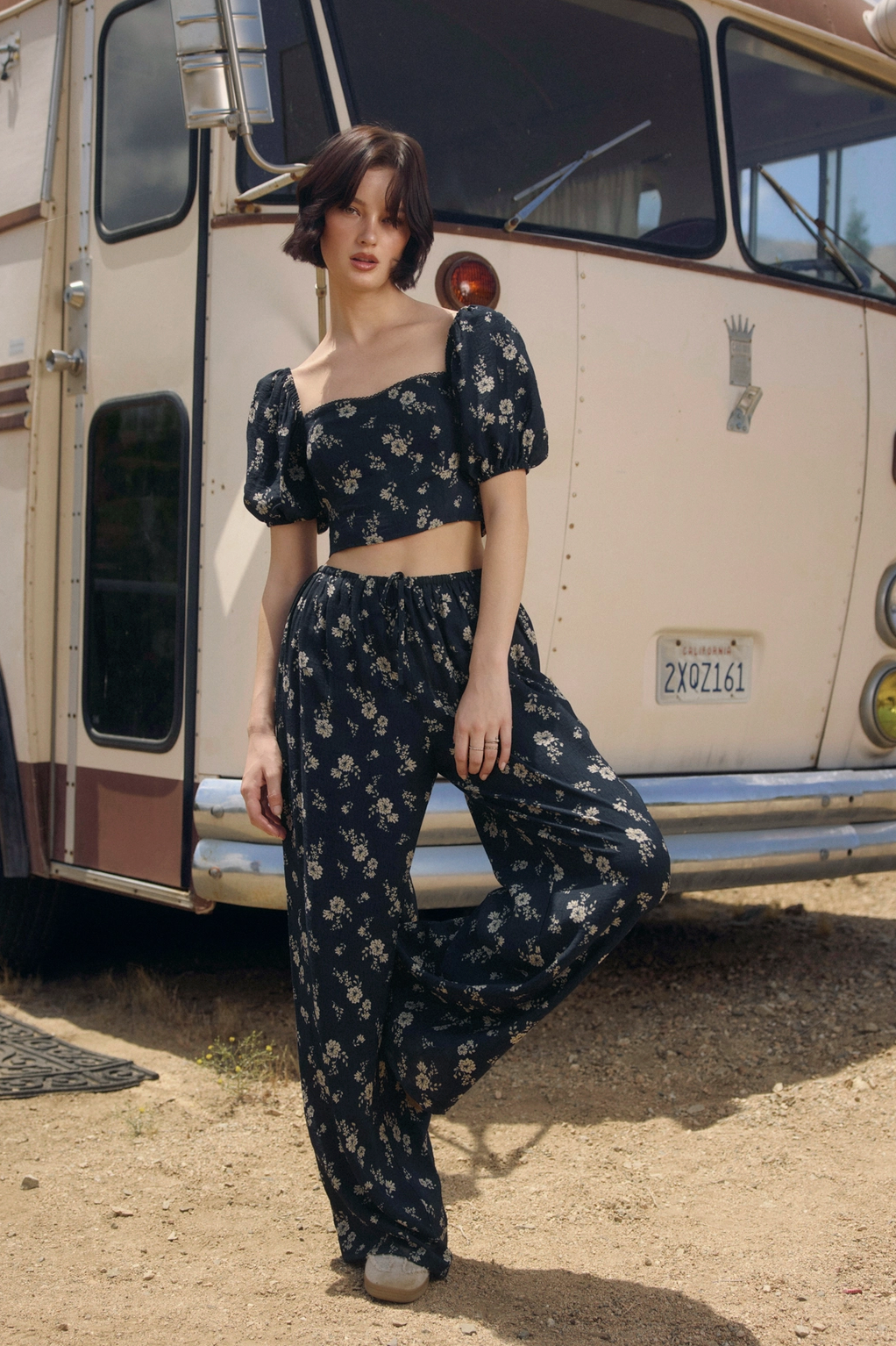 Dancing Moon Pull On Drawstring Pants (set)