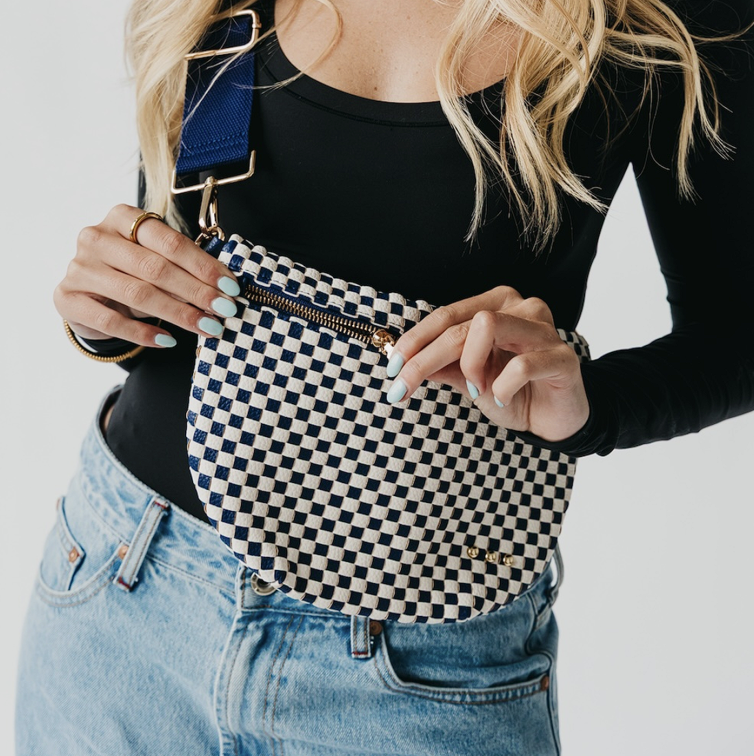Checkered Dune Bag