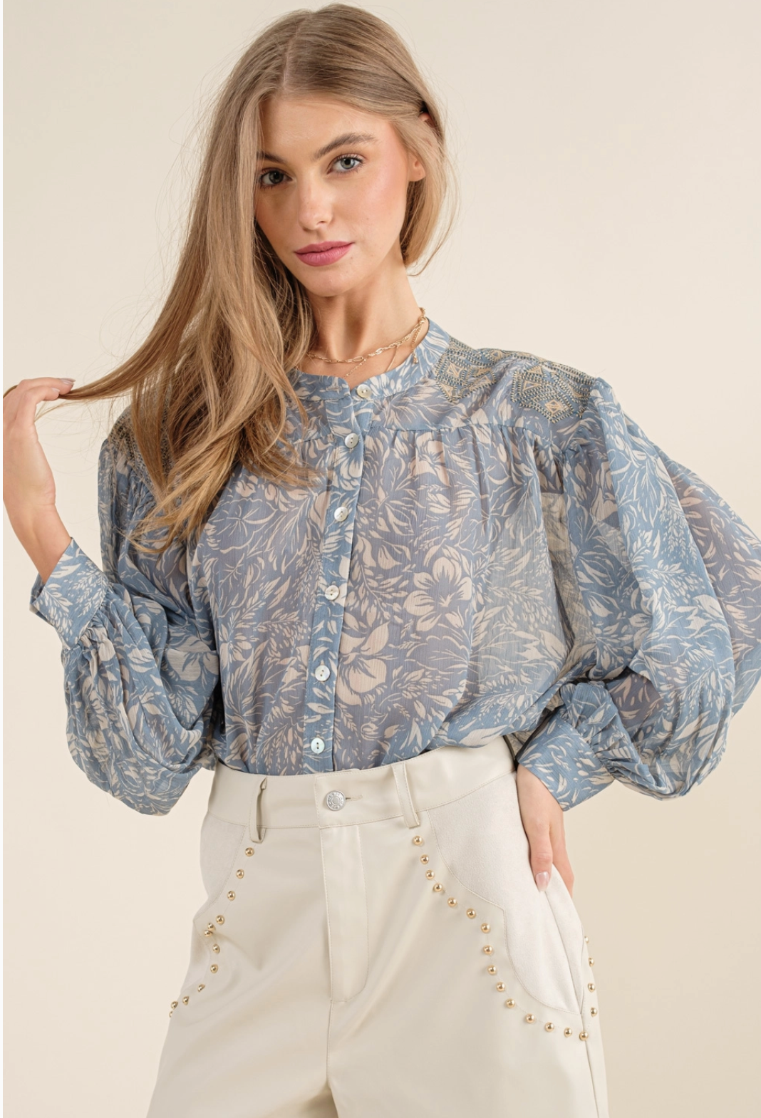 Moonlit Garden Blouse