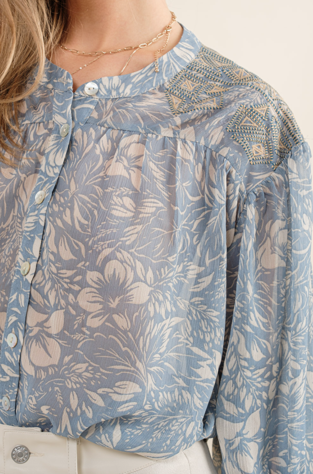Moonlit Garden Blouse