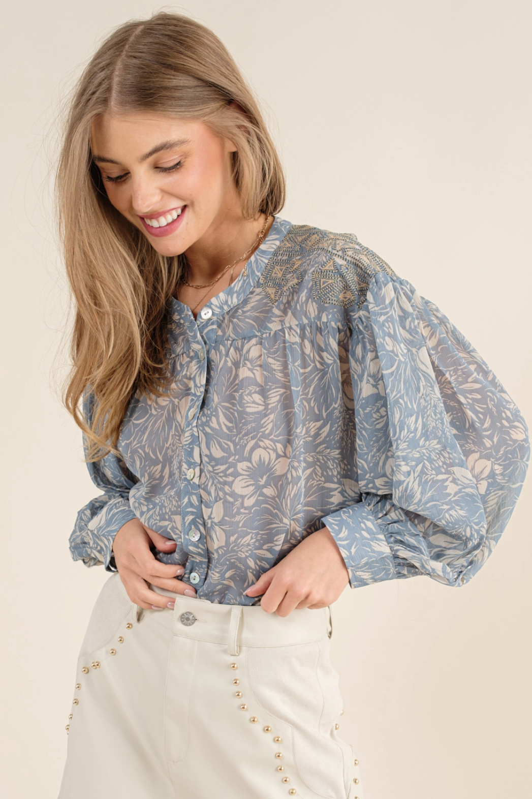 Moonlit Garden Blouse