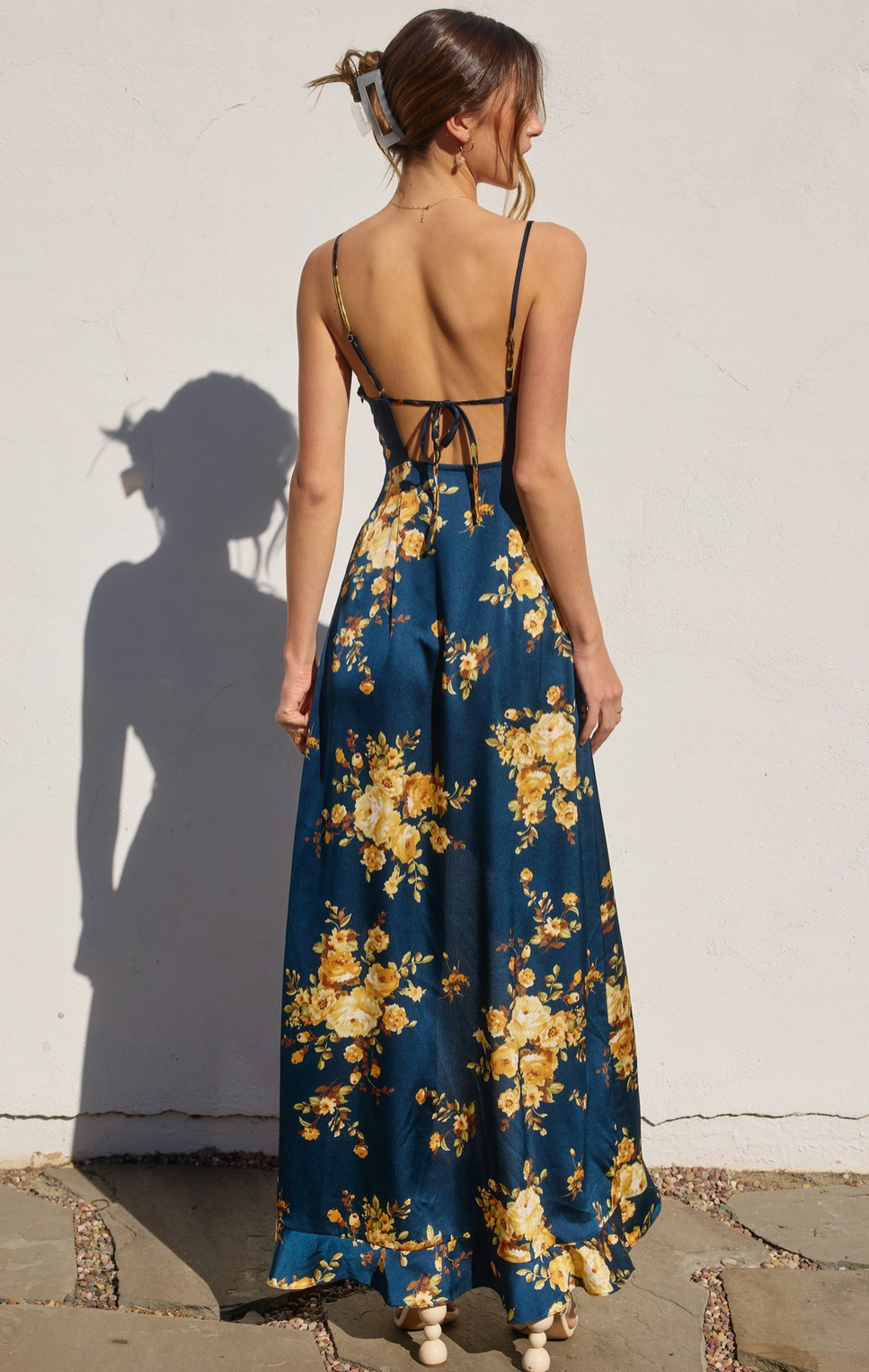 Floral Print Maxi Dress