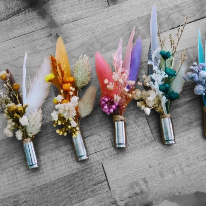 The Mini Pinny - Mini Bullet Casing Hat Pin Assortment