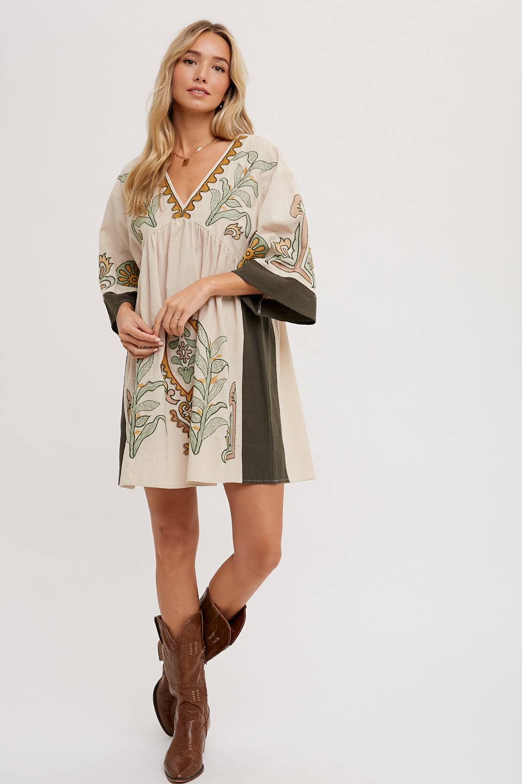 SageBrush Dream Boho Maxi Dress