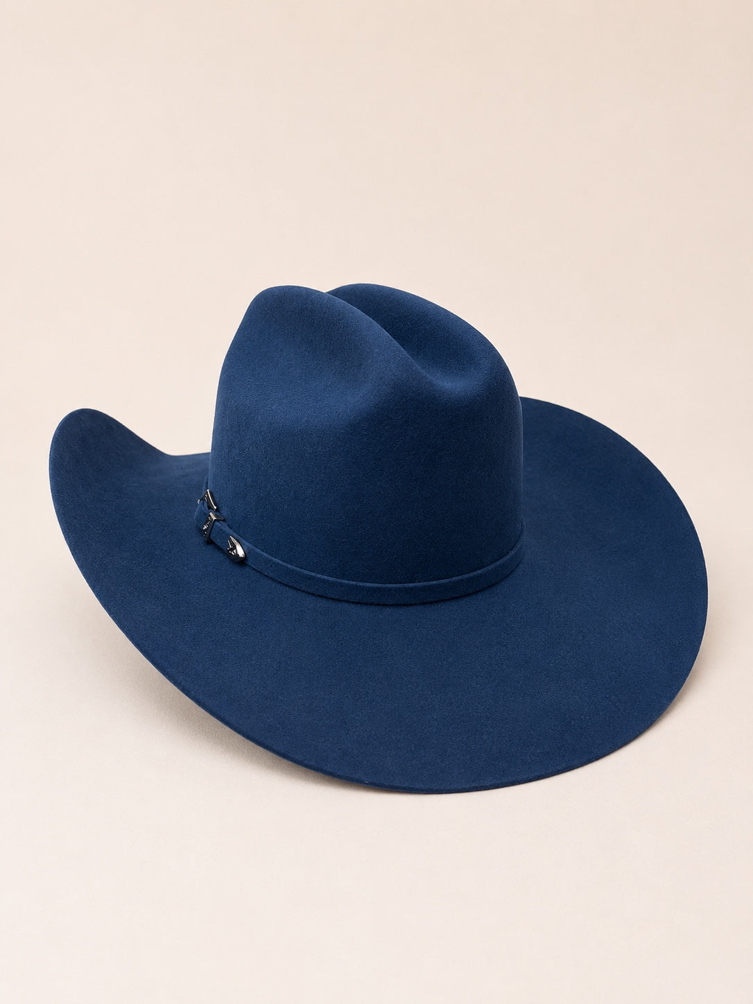 Premium Wool Cattleman Cowboy Hat - Coastal Blue