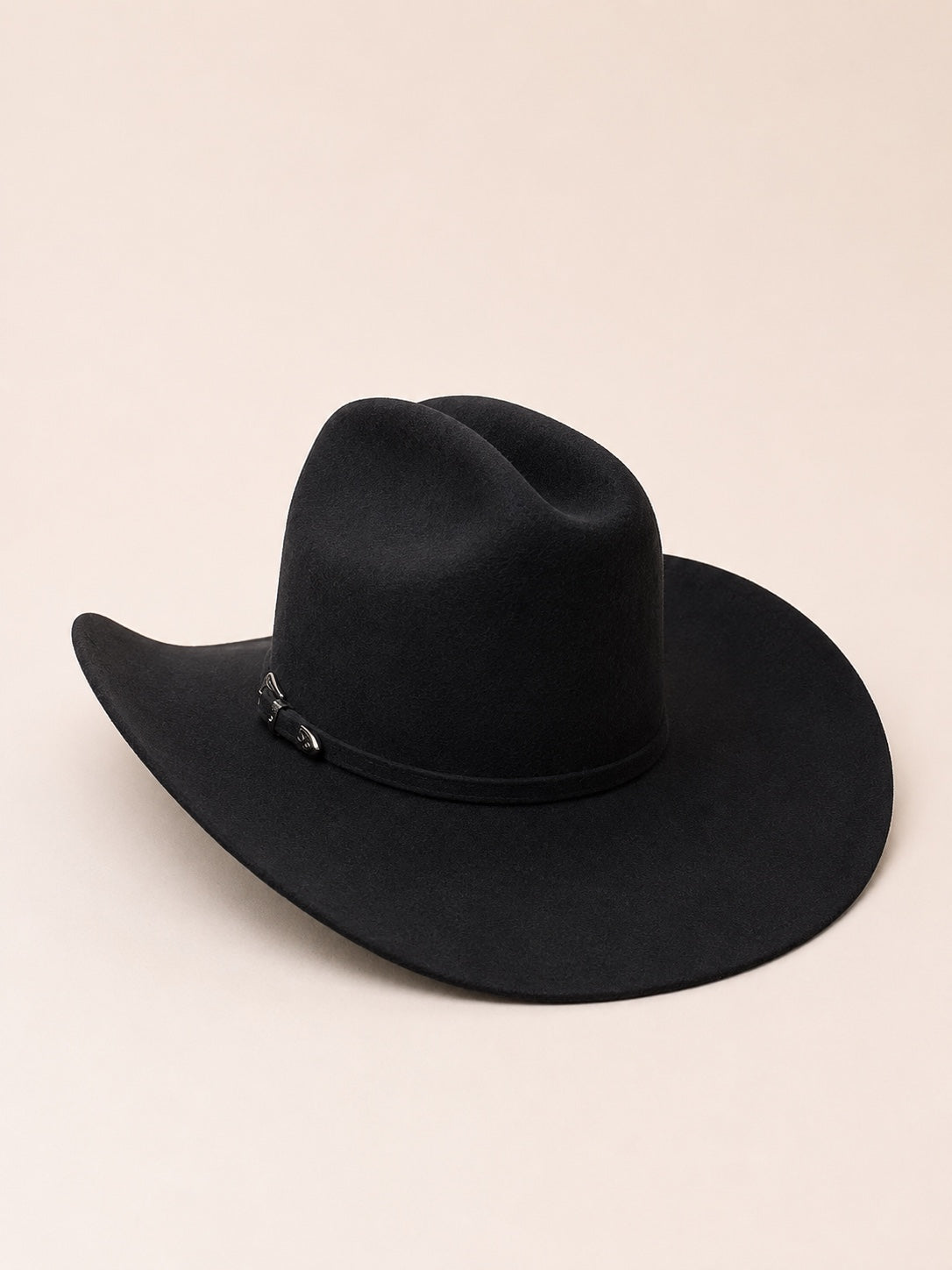 Premium Wool Cattleman Cowboy Hat - Dark Charcoal