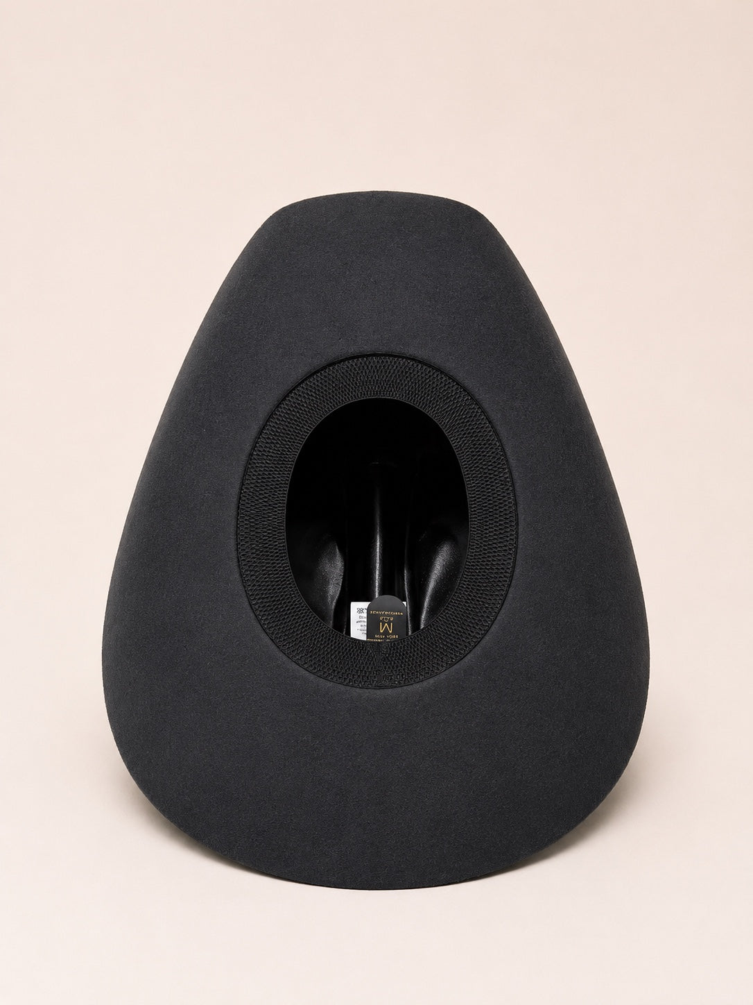 Premium Wool Cattleman Cowboy Hat - Dark Charcoal