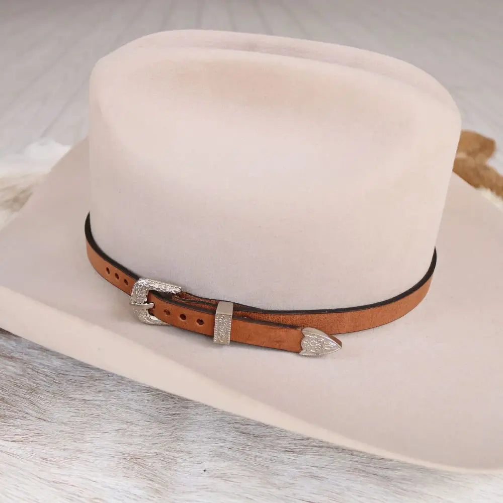Hank Leather Hat Band