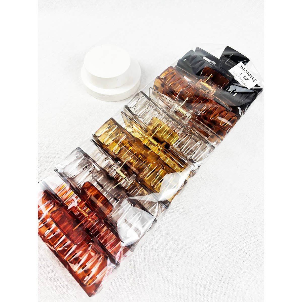 Rectangle Hair Claw Clip | Large Claw Clip for Thick Hair