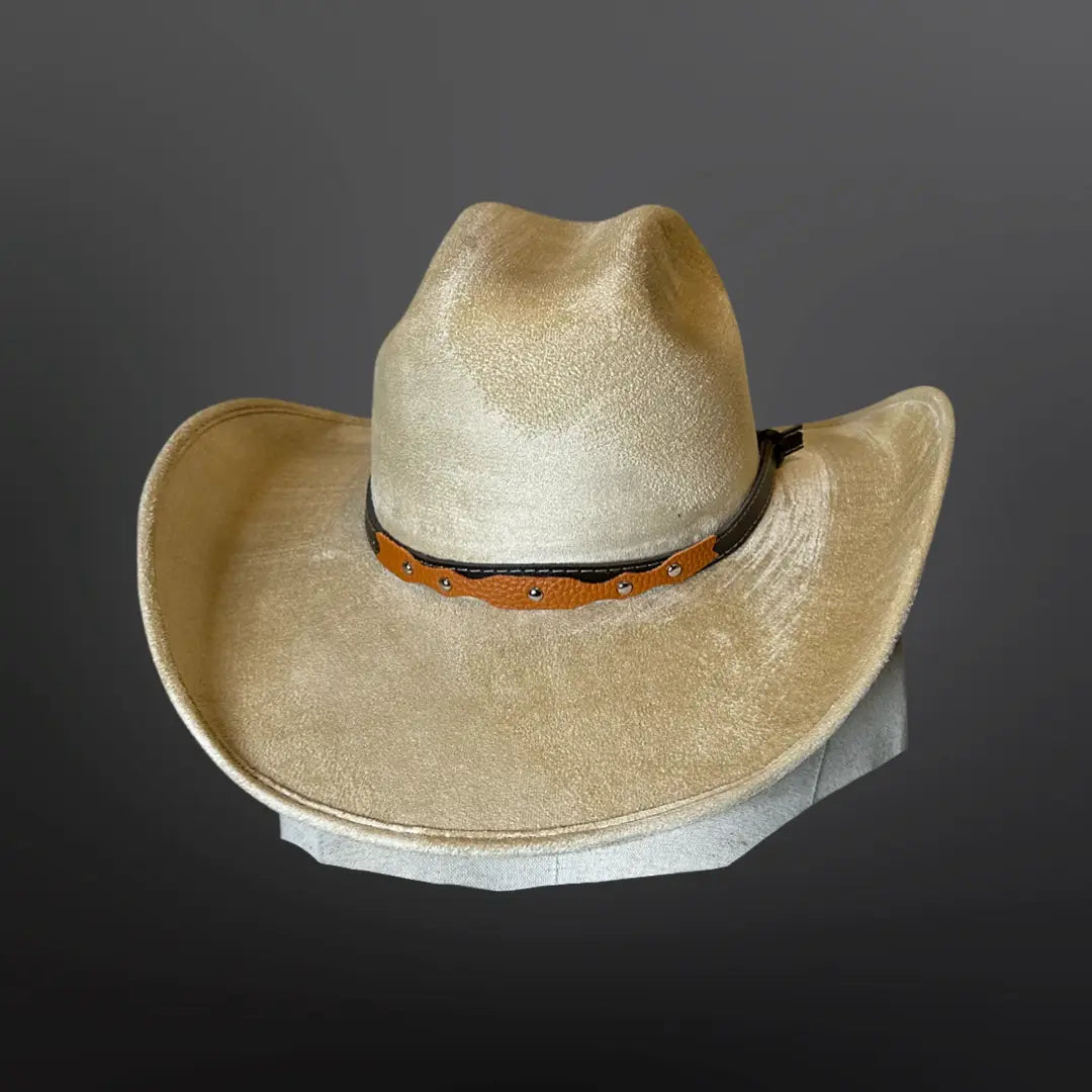 Chihuahua Cowboy Vegan Suede