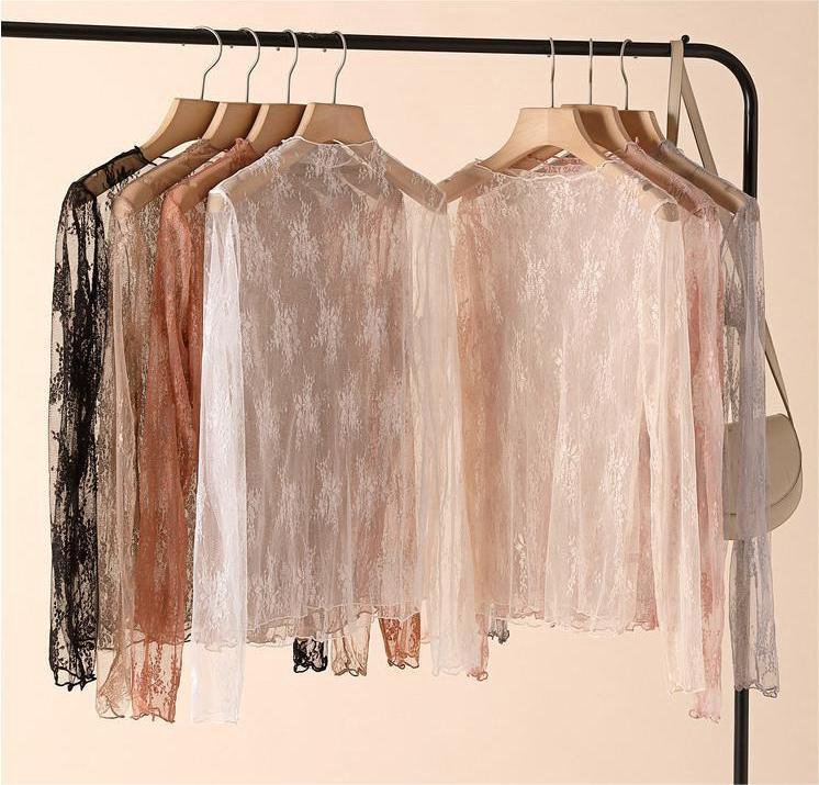 Lace Mesh Tops