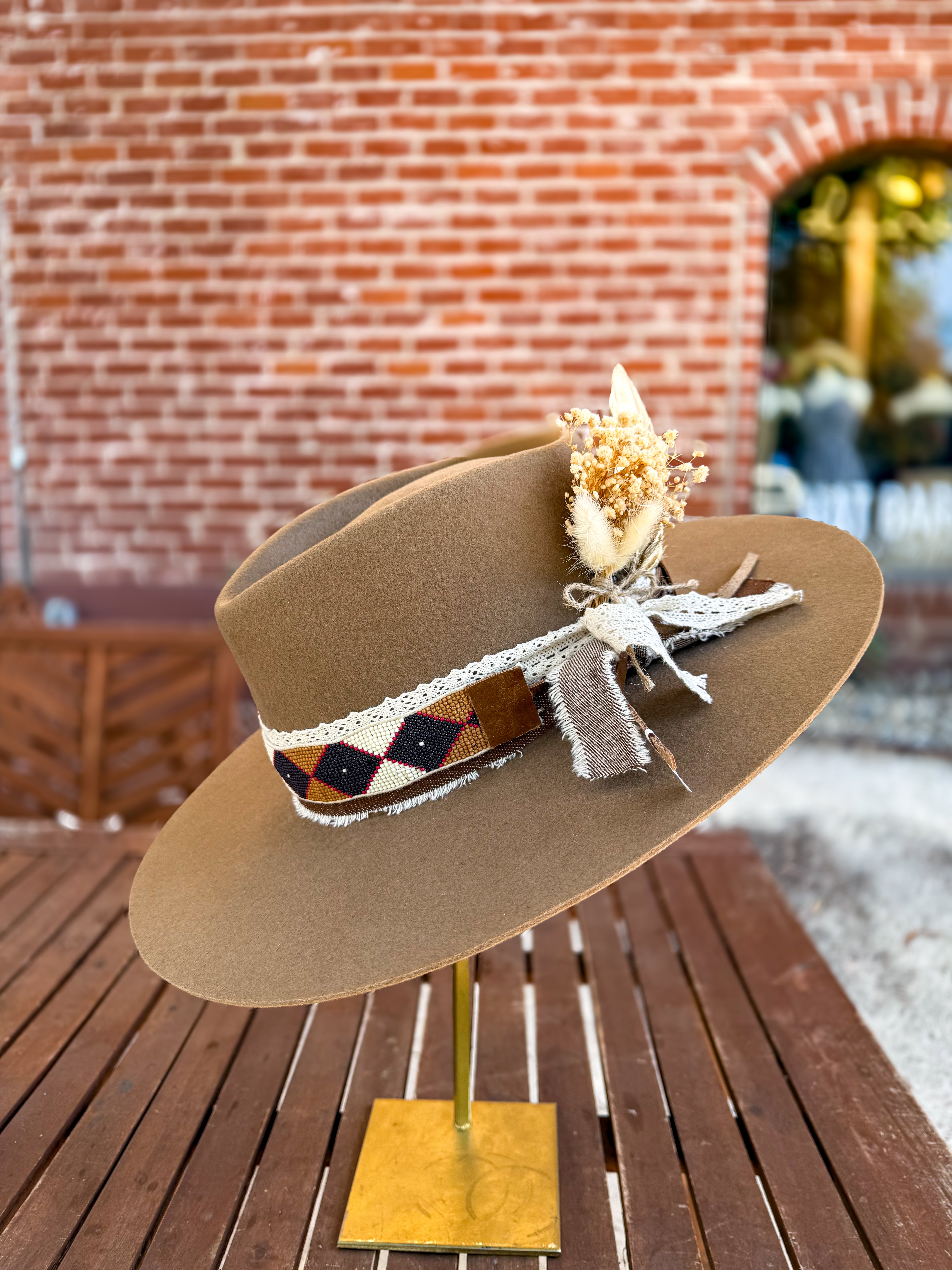 Bloom & Bead Hat