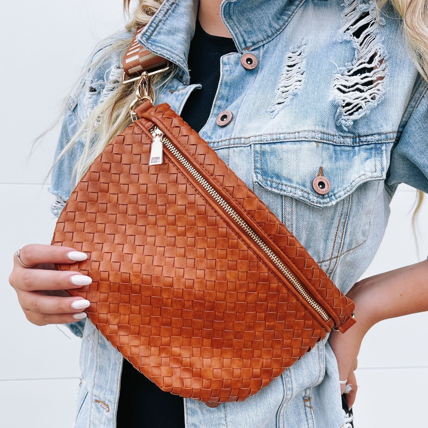 Willow Woven Wanderer Bag