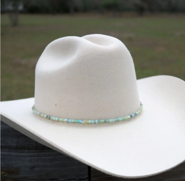 Amazonite Stone Hat Band