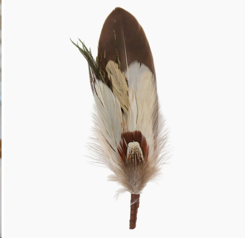 Feather Hat Accent - Strut'n