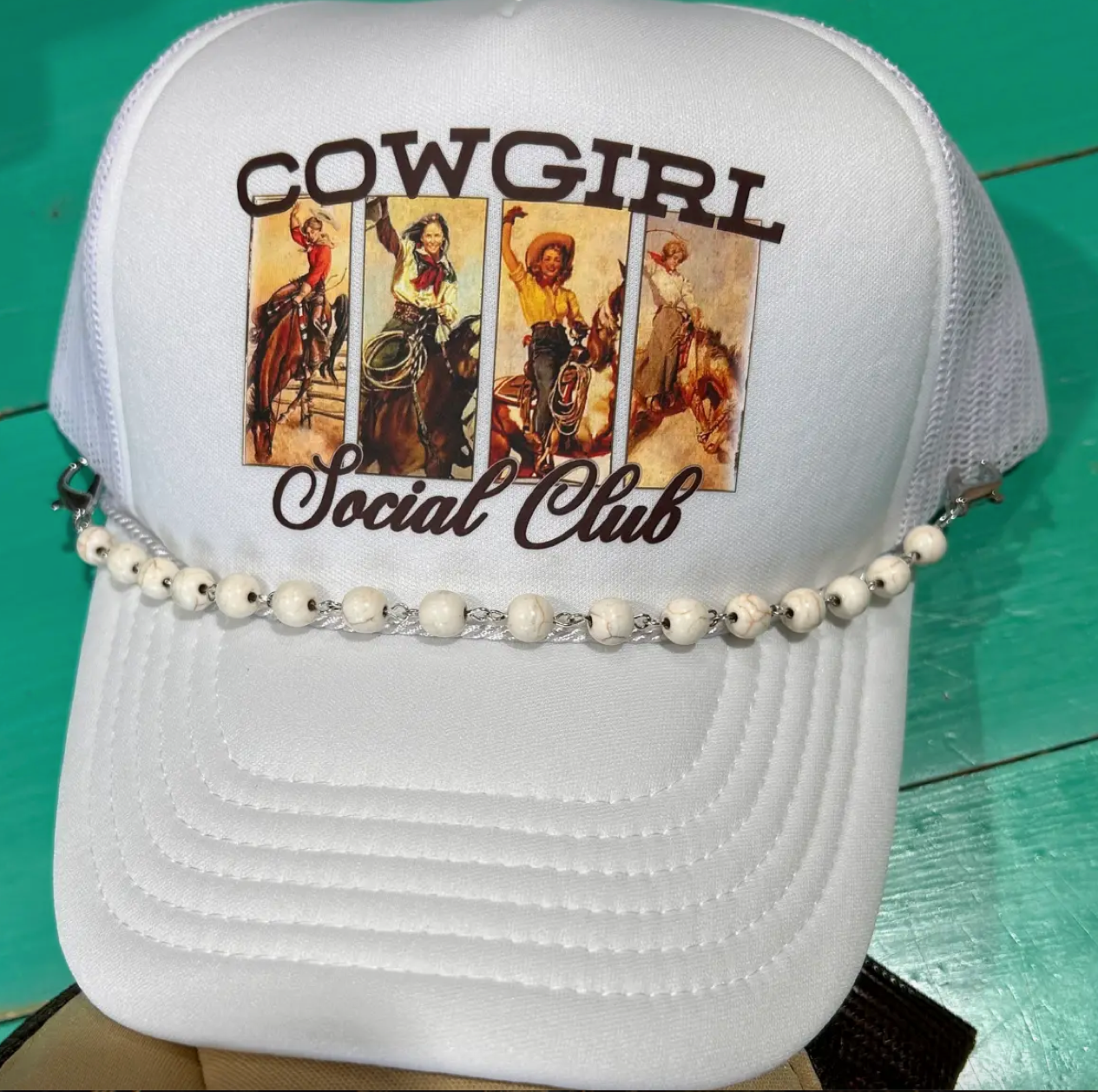 "Cowgirl Social Club" Trucker Hat