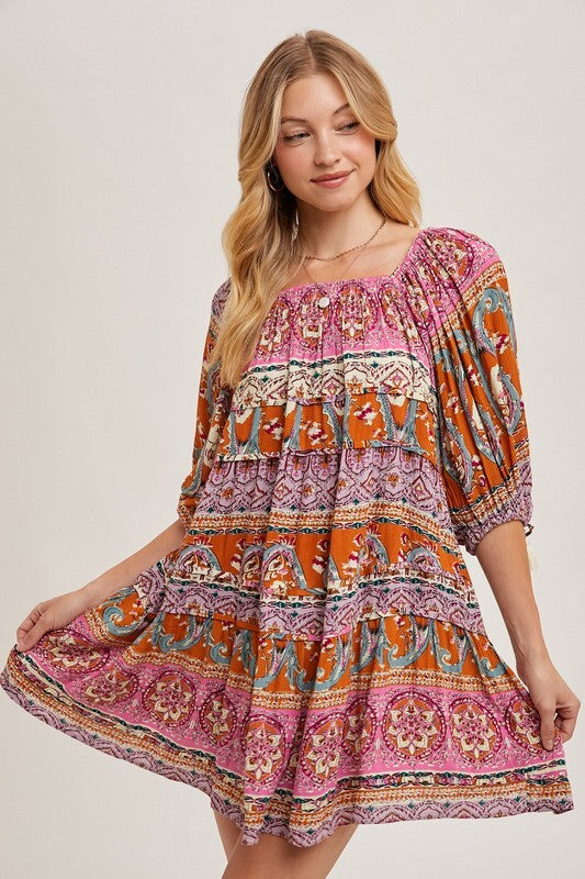 Painted Prairie Dress