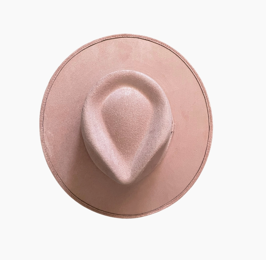 Zenith Vegan Suede Tear Drop Hat