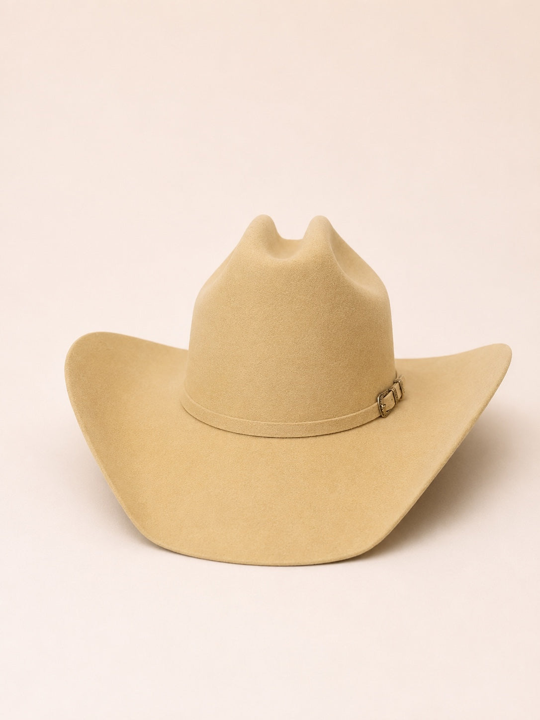 Premium Wool Cattleman Cowboy Hat - Wheat